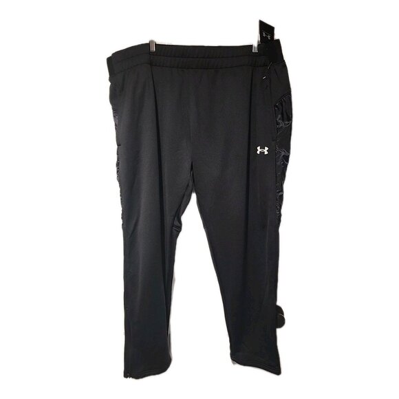 UNDER ARMOUR size 4XL mens Command Warm-Up athletic training gym pants big tall - Picture 1 of 8